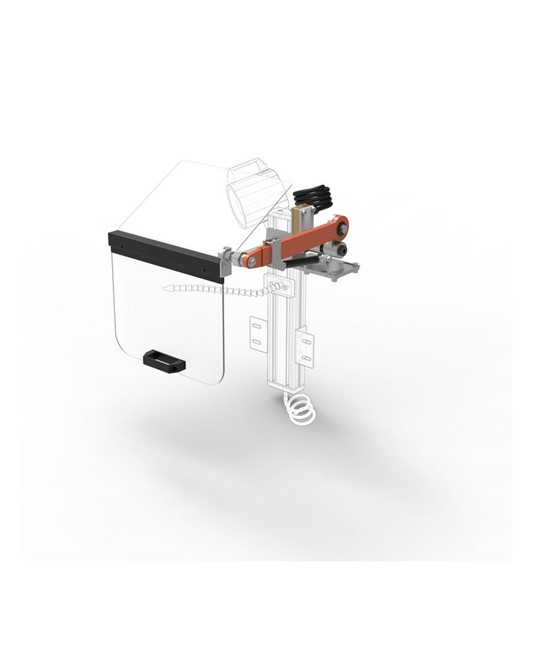 Riparo per il Carrello del Tornio Parallelo Riparo per il Carrello del Tornio Parallelo